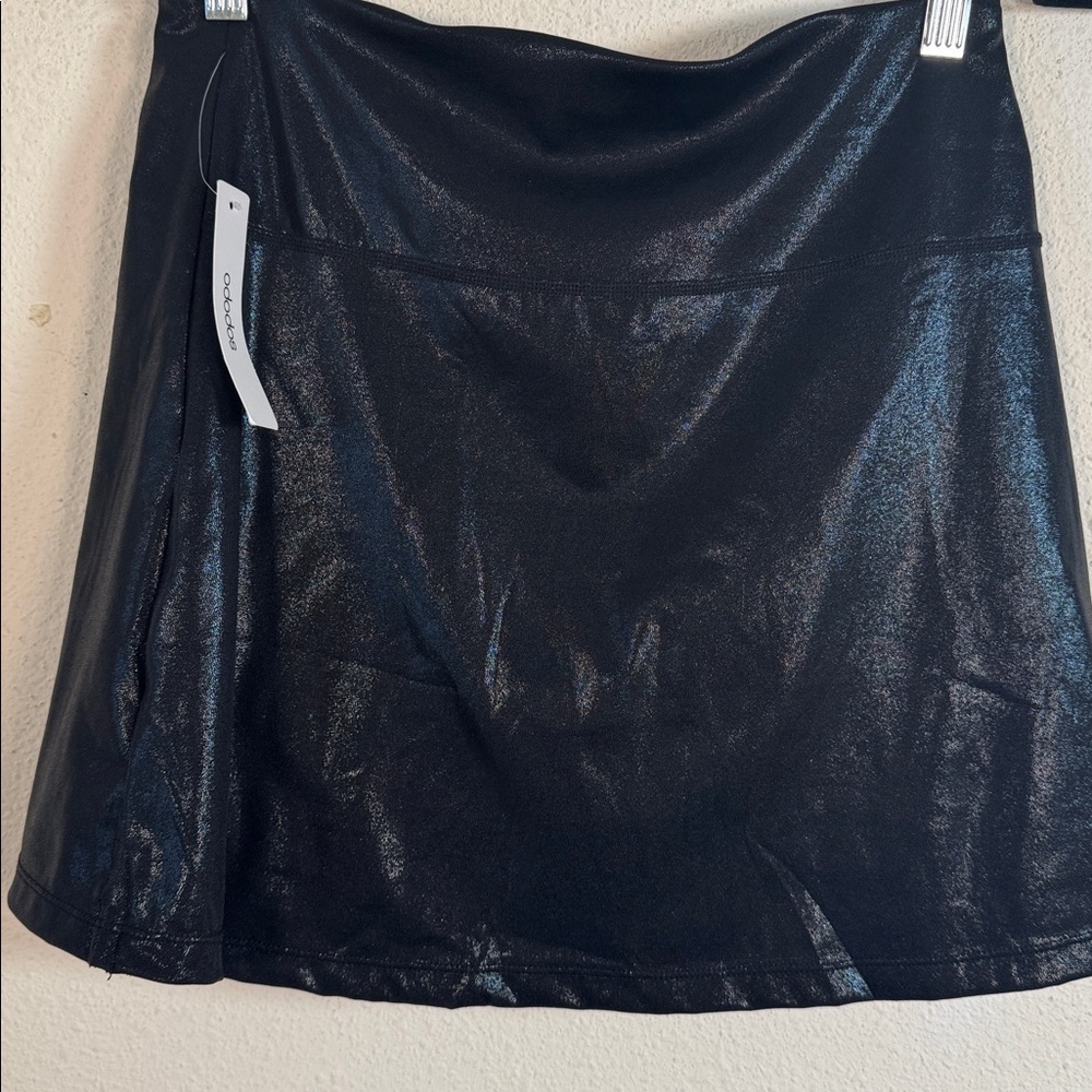 Ododos NWT Shiny black Skort tennis athletic skort